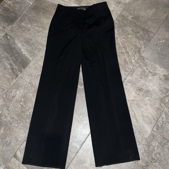 M Siamo‎ Black Wool Wide Leg Pants Lined NWT Size 8